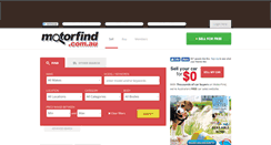 Desktop Screenshot of motorfind.com.au